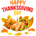 Happy Thanksgiving Day PNG Clipart