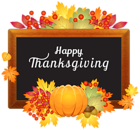 Happy Thanksgiving Decor PNG Clipart Image | Gallery Yopriceville ...