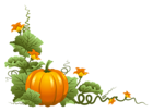 Pumpkin Decor PNG Clipart