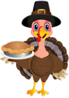 Thanksgiving Cute Turkey PNG Clip Art Image