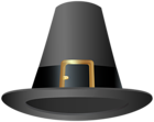 Thanksgiving Pilgrim Hat Black PNG Clipart