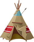 Tipi Tent PNG Clip Art Image