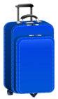 Blue Travel Bag PNG Clipart Picture