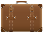 Brown Suitcase PNG Clipart Picture