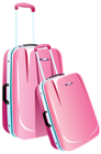 Pink Travel Bags PNG Clipart Image