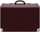 Suitcase Dark Brown PNG Clipart