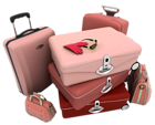 Suitcases PNG Clipart Image