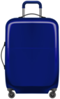 Trolley Bag Blue PNG Clipart
