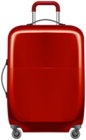 Trolley Bag Red PNG Clipart