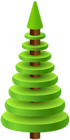 Decorative Pine Tree PNG Clip Art Image