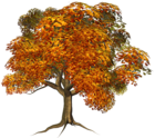 Large Fall Tree Clipart