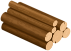 Stack of Logs PNG Clipart
