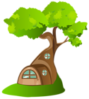 Tree House PNG Clip Art Image