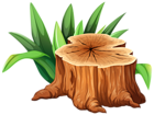 Tree Stump Clipart PNG Image