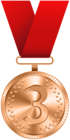 Bronze Medal PNG Clip Art Image