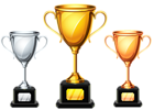 Cup Trophies PNG Picture Clipart