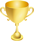 Gold Cup Trophy PNG Clipart