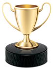 Gold Cup Trophy PNG Clipart
