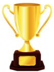 Gold Cup Trophy PNG Clipart Picture