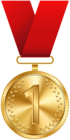 Gold Medal PNG Clip Art Image