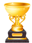 Golden Cup Trophy PNG Clipart Picture