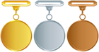 Medal Set Template PNG Clipart