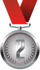 Silver Medal PNG Clip Art