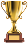 Transparent Gold Cup Trophy PNG Picture