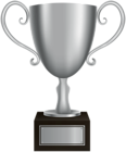 Trophy Cup Silver PNG Clipart