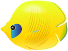 Yellow Fish PNG Transparent Clipart