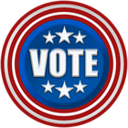 America Vote Button PNG Clipart
