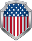 American Badge Flag PNG Clip Art Image