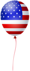 American Balloon PNG Clipart