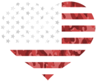 American Heart Military Style Clipart