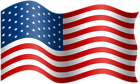 USA Waving Flag PNG Clipart