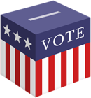 US Vote Ballot Box PNG Clipart