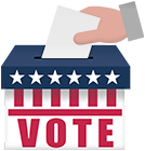 US Vote White Ballot Box PNG Clipart | Gallery Yopriceville - High ...