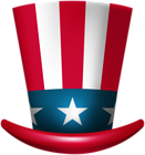 Uncle Sam Hat PNG Clipart