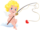Cute Cupid PNG Clipart Image