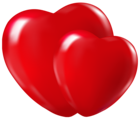 Double Hearts PNG Picture