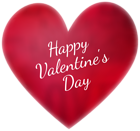 Happy Valentine's Day Deco Heart Transparent PNG Clip Art Image