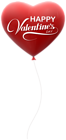 Happy Valentines Day Balloon Transparent Image