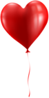 Heart Balloon Clip Art Image