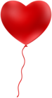 Heart Balloon PNG Red Clipart