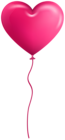 Heart Balloon Pink Transparent PNG Image