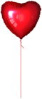 Heart Balloon Red Transparent Image