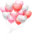Heart Baloons PNG Picture