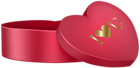 Heart Box PNG Clip Art Image
