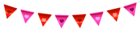 Heart Streamer Transparent PNG Clip Art
