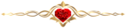 Heart for Decoration PNG Clip Art Image